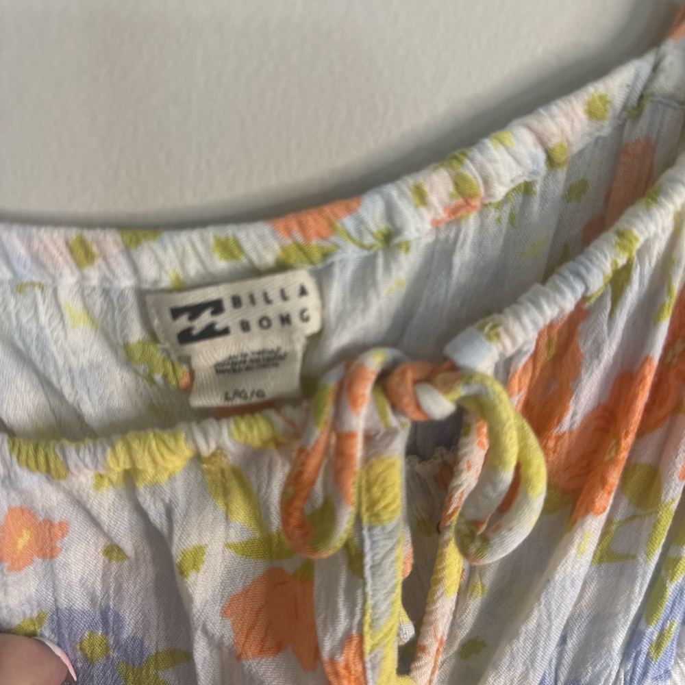 Billabong Floral Midi Dress - Multicolor - Picture 4 of 8